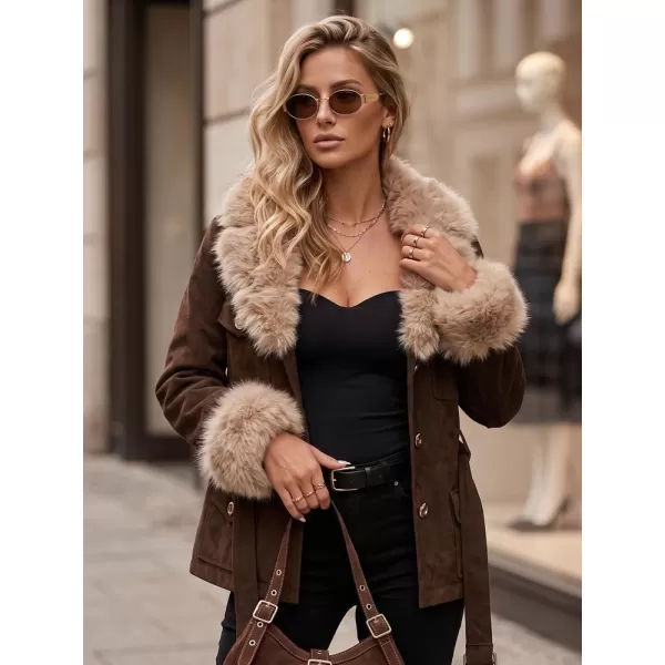  Ženska jakna DSTREET TY5852 RJAVA 