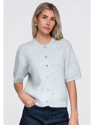 Ženska bluza OMBRE OW-TS-E0091 SIVA