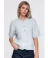 Ženska bluza OMBRE OW-TS-E0091 SIVA