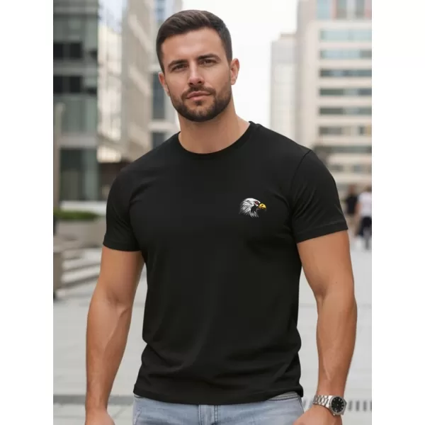  Moška majica s kratkimi rokavi DSTREET NX0148R-BK ČRNA 