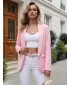 Ženska jakna DSTREET PY0146 ROZA