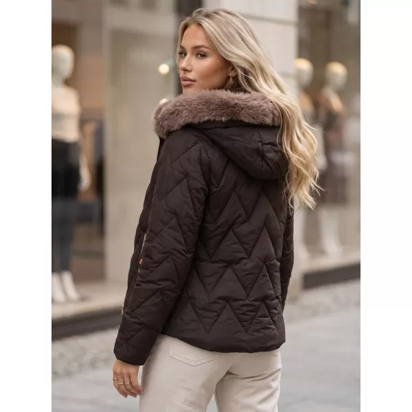  Ženska jakna DSTREET TY6084 RJAVA 