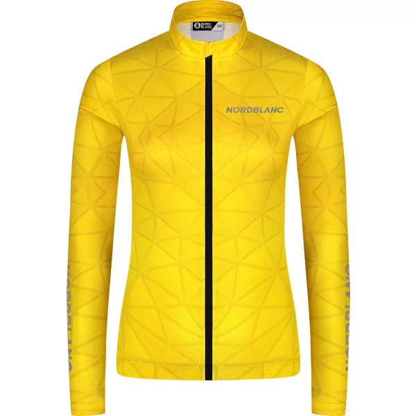  Ženski kolesarski dres NORDBLANC VELOFLOW NBSLF8105 JANTAR 