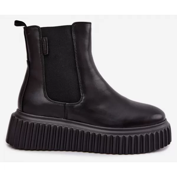  Ženski gležnjarji BIG STAR SHOES UU274334 ČRNA 