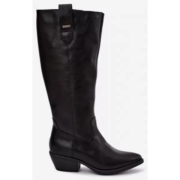  Ženski škornji BIG STAR SHOES UU274521 ČRNA 