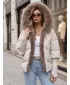 Ženska jakna DSTREET TY5986 SVETLO SIVA