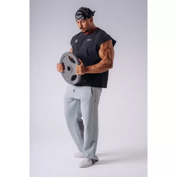  Moške majice brez rokavov NEBBIA OLYMPIA MUSCLE COVER 947 ČRNA 