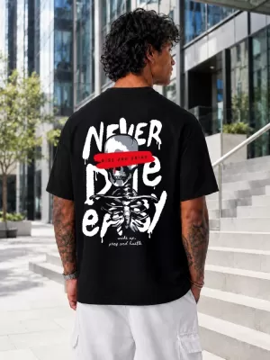 Moška majica s kratkimi rokavi DSTREET NX4008R-BK-O ČRNA