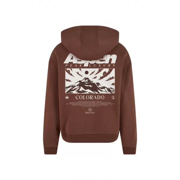  Moški pulover URBAN CLASSICS TB9034-14274 ČOKOLADNO RJAVA 