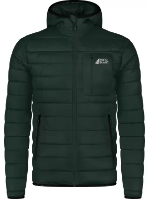 Moška prešita jakna NORDBLANC BOUND WJM8388 TEMNO ZELENA