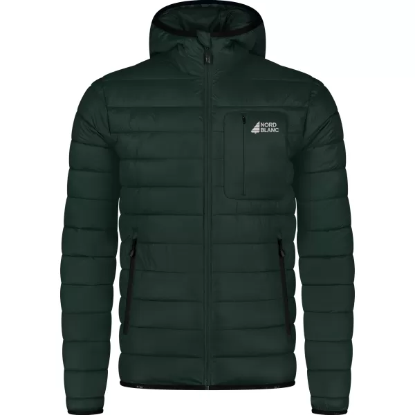  Moška prešita jakna NORDBLANC BOUND WJM8388 TEMNO ZELENA 