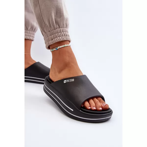  Ženske sandale BIG STAR SHOES NN274A037 ČRNA 