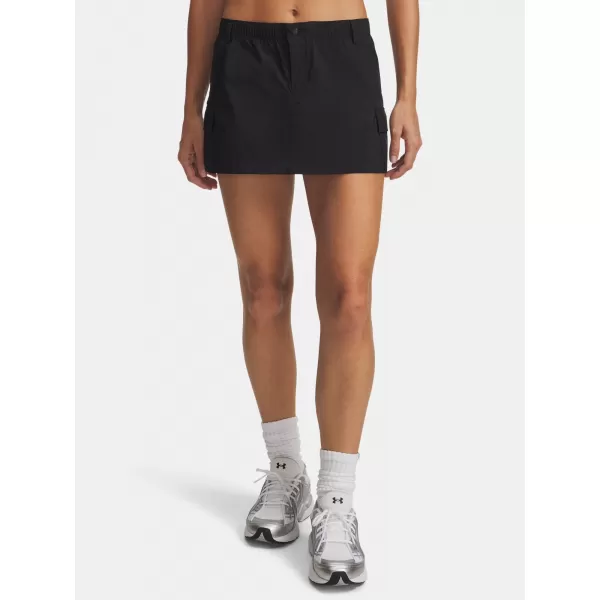  Ženske kratke hlače UNDER ARMOUR UNSTOPPABLE UTILITY SKIRT 6009725-008 ČRNA 