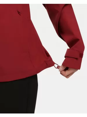 Ženska hardshell jakna KILPI MONTANA-W 1L0102KI TEMNO RDEČA