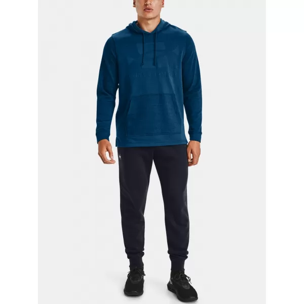  Moški pulover UNDER ARMOUR SPORTSTYLE TERRY KO HD 1357102-581 MODRA 
