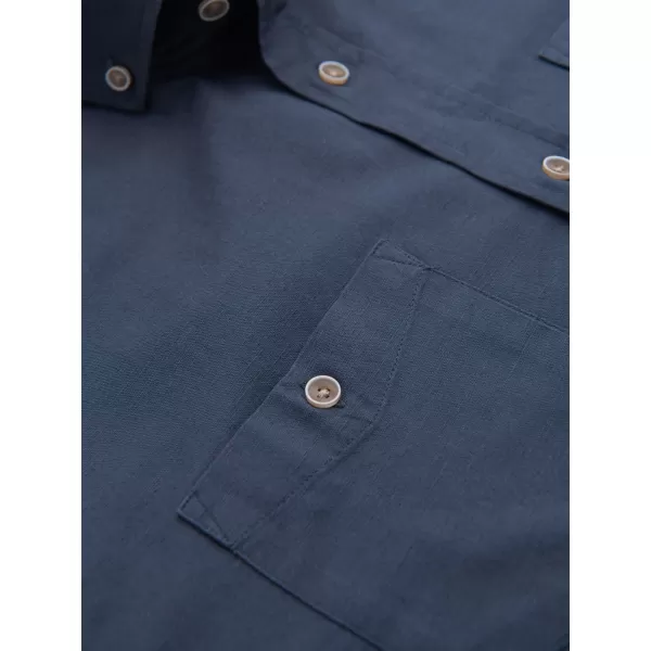  Moška srajca OMBRE OM-SHCS-0134 MODRA 