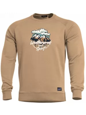 Moški pulover PENTAGON HAWK WEATHERPROOF K09019-WE RJAVO RJAVA