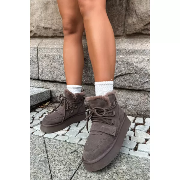  Ženski čevlji BIG STAR SHOES UU274315 RJAVE/BEŽ SENCE 