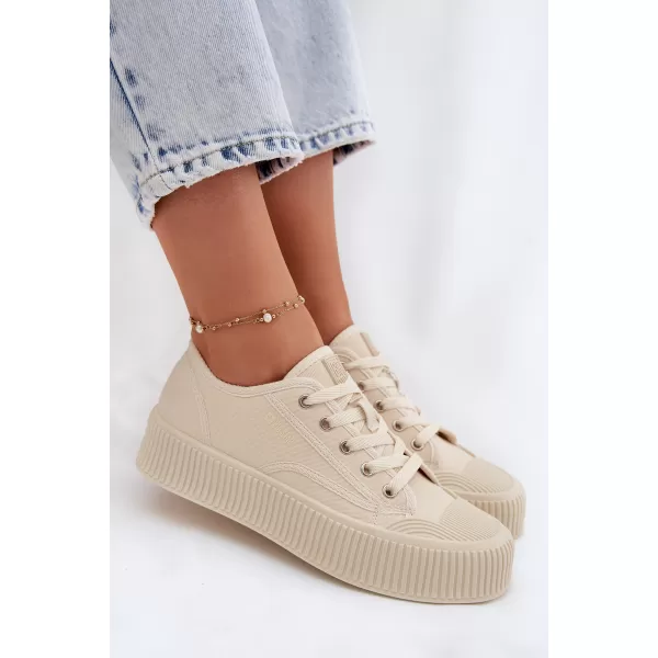  Ženske superge BIG STAR SHOES TT274271 BEŽ 