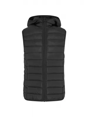 Ženski prešit telovnik URBAN CLASSICS TB8710-00007 ČRNA