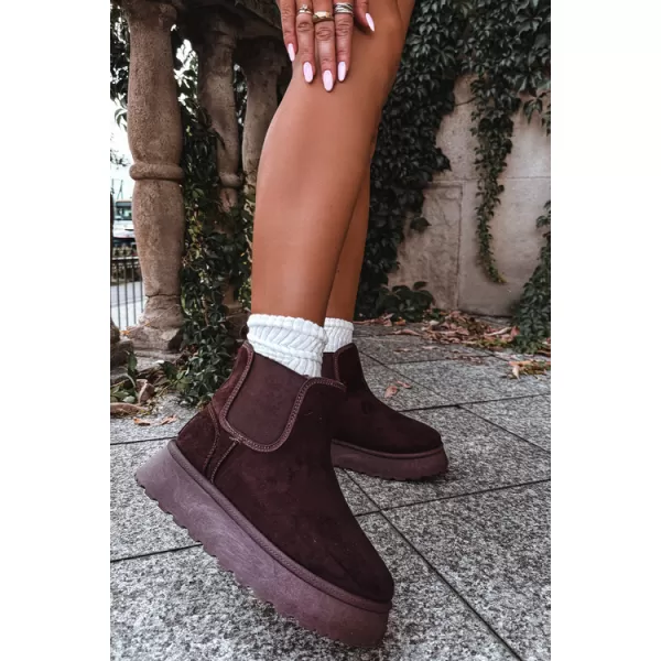  Ženski čevlji BIG STAR SHOES UU274174 RJAVE/BEŽ SENCE 