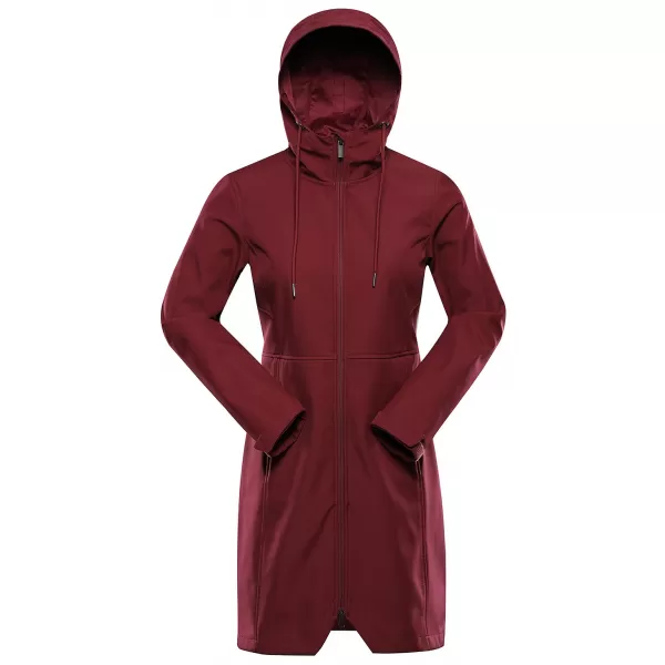  Ženski topel softshell plašč ALPINE PRO IBORA 2 RODODENDRON 