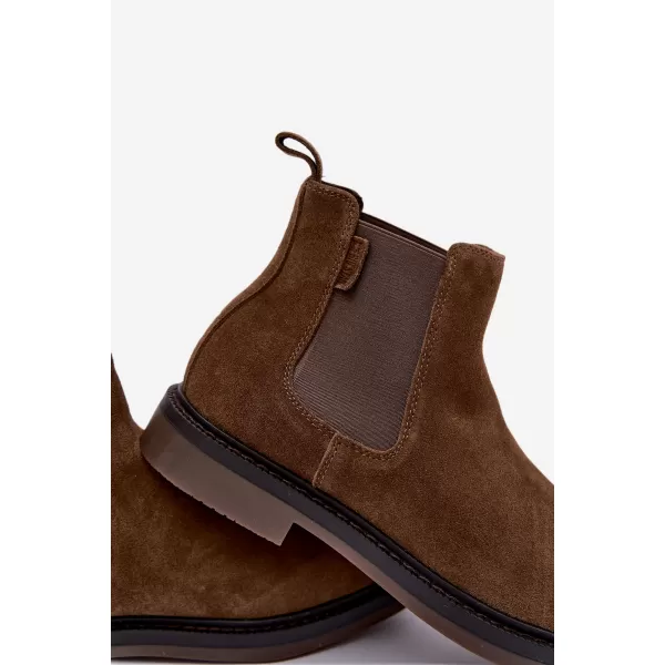  Moški čevlji BIG STAR SHOES UU174277 RJAVE/BEŽ SENCE 