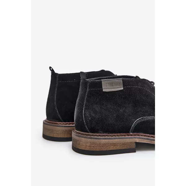  Moški čevlji BIG STAR SHOES OO174146 ČRNA 