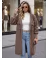 Ženski plašč DSTREET NY0799 FANGO