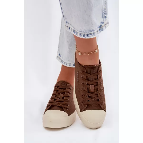  Ženske superge BIG STAR SHOES TT274123 RJAVA/BEŽ 