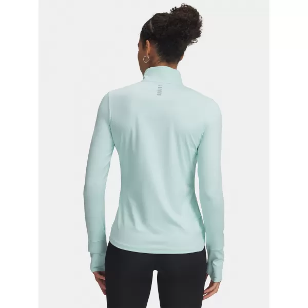  Ženska majica s kratkimi rokavi UNDER ARMOUR UA LAUNCH PRO HALF ZIP 1379349-703 ZELENA 