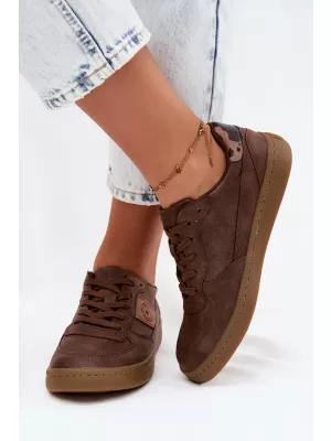 Ženske superge BIG STAR SHOES UU274017 RJAVA/BEŽ