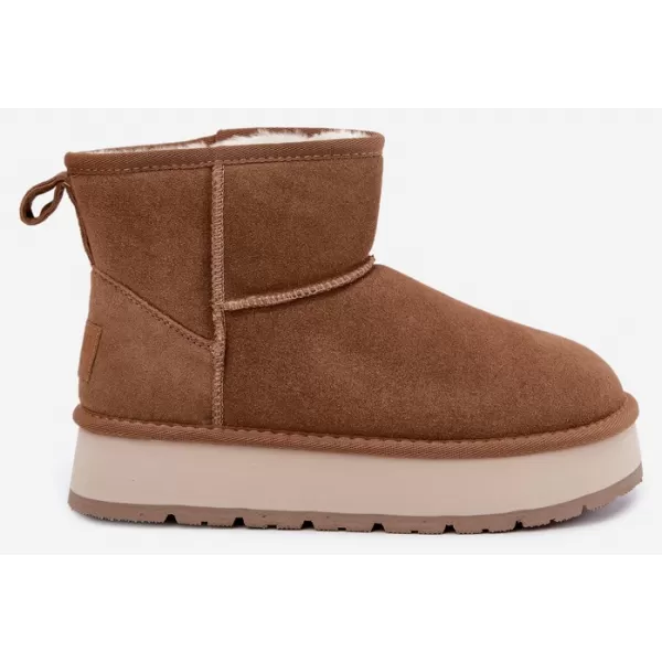  Ženski čevlji BIG STAR SHOES UU274692 RJAVA/BEŽ 