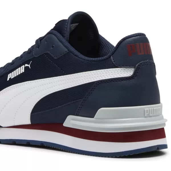  Škornji PUMA ST RUNNER V4 MESH 39966602 CLUB NAVY/ CLUB MORNARSKO/PUMA BELA/TEAM REGAL RDEČA/PLATINASTO SIVA 