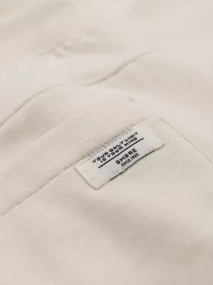 Moške trenirke OMBRE OM-PABS-0305 KREMA