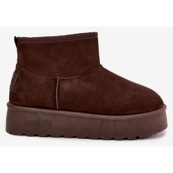  Ženski čevlji BIG STAR SHOES UU274223 RJAVE/BEŽ SENCE 