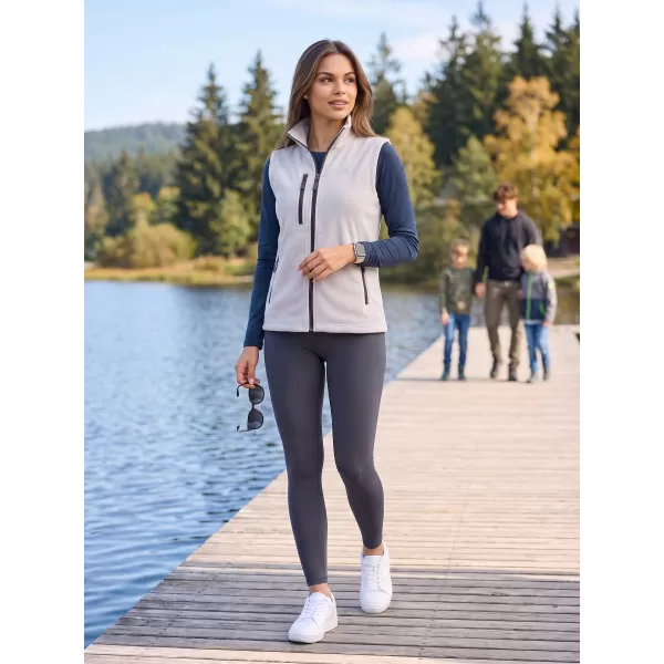  Ženski brezrokavnik iz flisa ALTISPORT ALW002525 SVETLO SIVA 