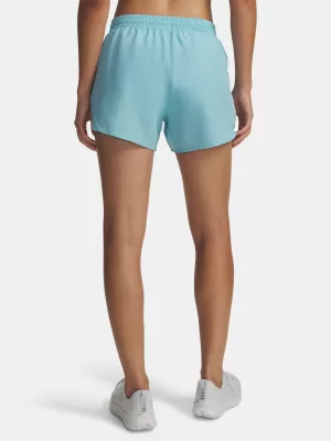 Ženske kratke hlače UNDER ARMOUR UA FLY BY 3 SHORTS 1382438-425 MODRA