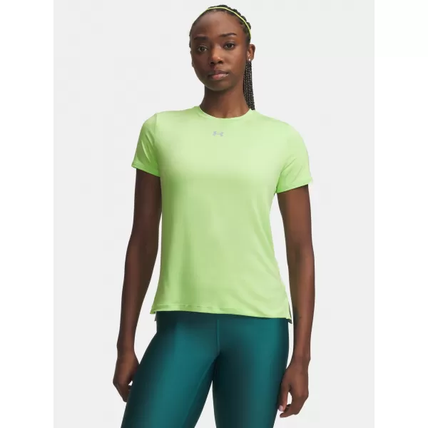  Ženska majica s kratkimi rokavi UNDER ARMOUR VANISH SS 6010870-712 ZELENA 
