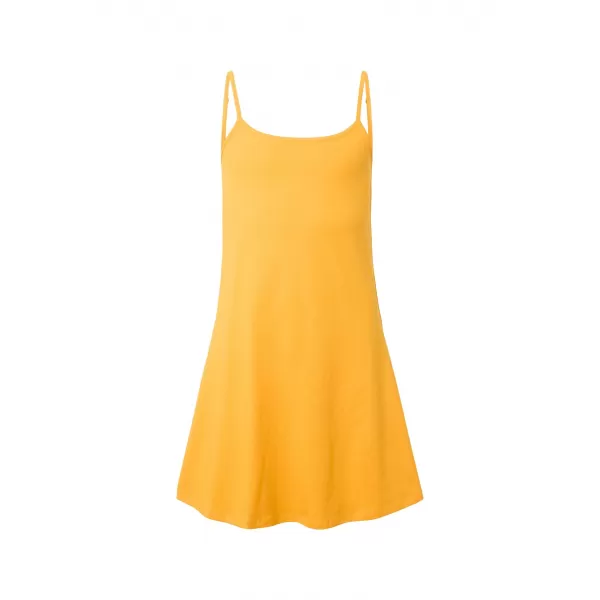  Dekliška obleka URBAN CLASSICS UCK6877-03677 ČAROBNI MANGO 