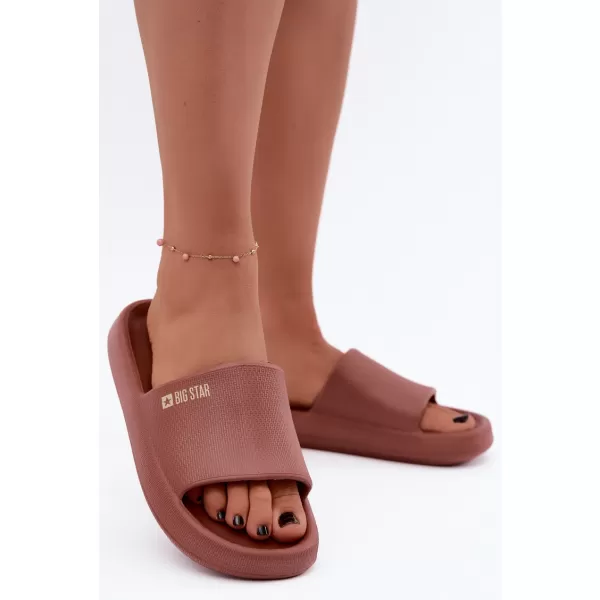  Ženski copati BIG STAR SHOES UU274088 ODTENKI RDEČE 