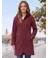 Ženski topel softshell plašč ALPINE PRO IBORA 2 RODODENDRON