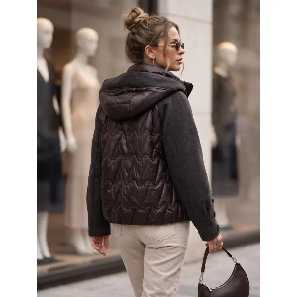  Ženska jakna DSTREET TY5935 RJAVA 