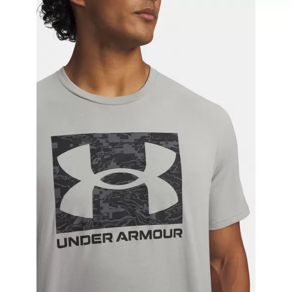  Moška majica s kratkimi rokavi UNDER ARMOUR UA ABC CAMO BOXED LOGO SS 1361673-069 SIVA 
