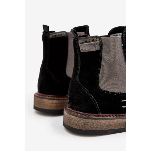  Moški čevlji BIG STAR SHOES OO174154 ČRNA 