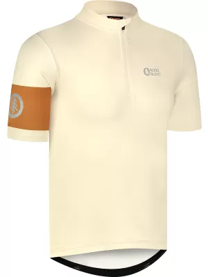 Moški kolesarski dres NORDBLANC CAMEL NBSMF8079 BEŽ