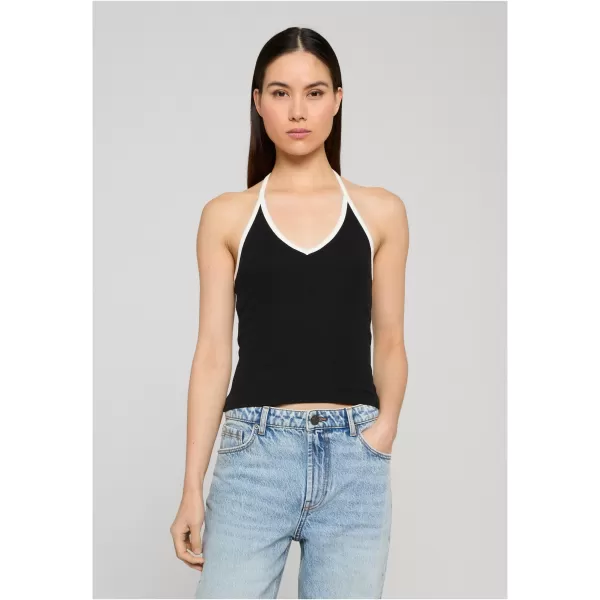  Ženski top URBAN CLASSICS TB8352-00007 ČRNA 