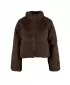 Ženska prešita jakna URBAN CLASSICS TB7935-00075 RJAVA