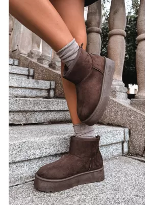 Ženski čevlji BIG STAR SHOES UU274223 RJAVE/BEŽ SENCE