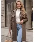 Ženski plašč DSTREET NY0803 BEŽ